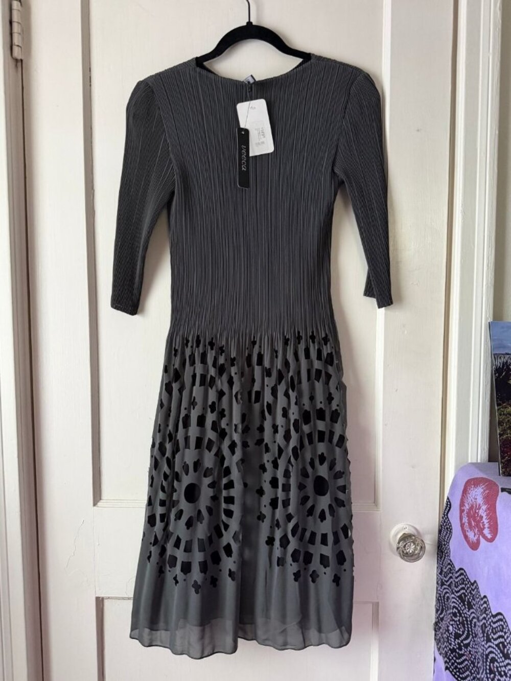 Veeca Laser Cut Dress Size XS
